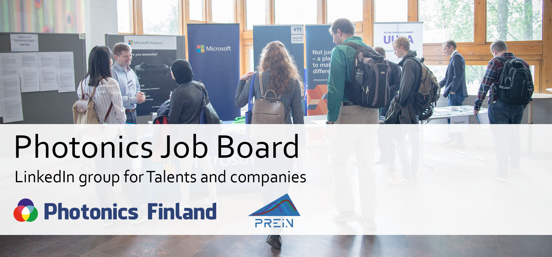 Photonics Job board group for Talents now open! Photonics Finland