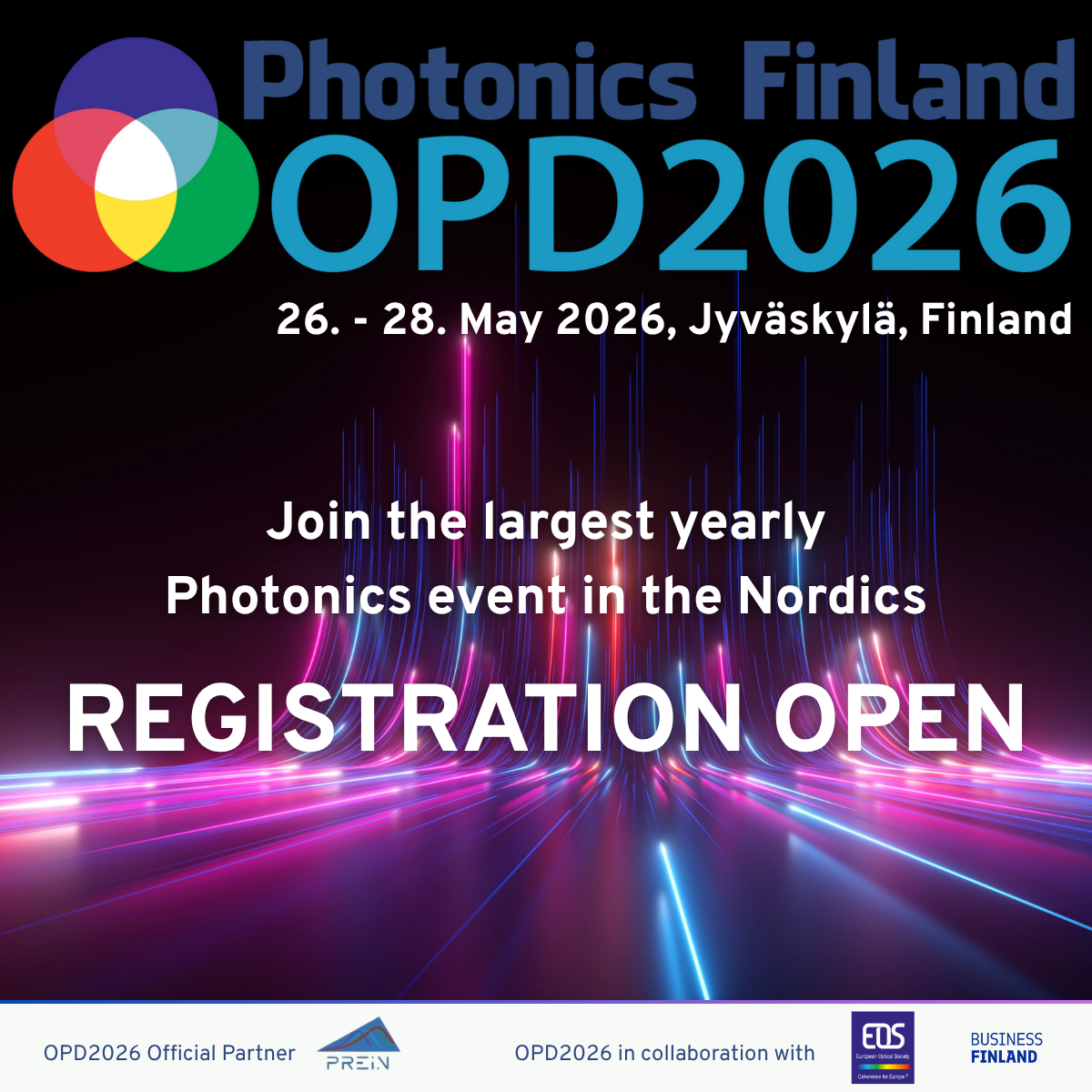 OPD2026 Optics and Photonics Days Finland